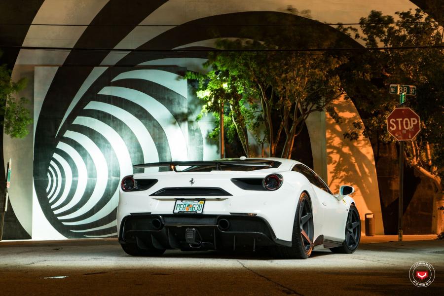  Ferrari 488 GTB on Vossen Wheels (GNS-1) 2019 года  (фото 5 из 8)